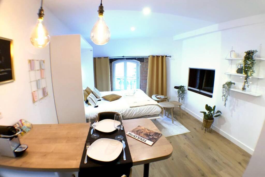Le Floral - Hypercentre Capitole # Parking Prive # Queen Size Toulouse Exteriér fotografie